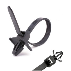 0025 Push Mount Cable Ties 100x2.5mm