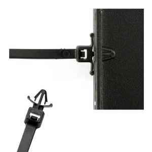 0024 Push Mount Cable Ties 200X4.8mm
