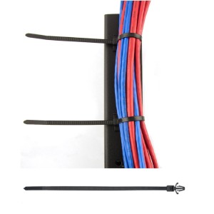 0023 Push Mount Cable Ties 120X4.8mm